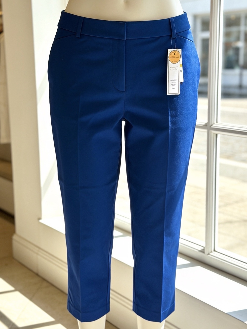 Charter Club Blue Slim Leg Pant